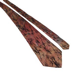 Alexander Lloyd Mens Necktie Designer Accessory Rose Gold Coloring Work Dad Gift